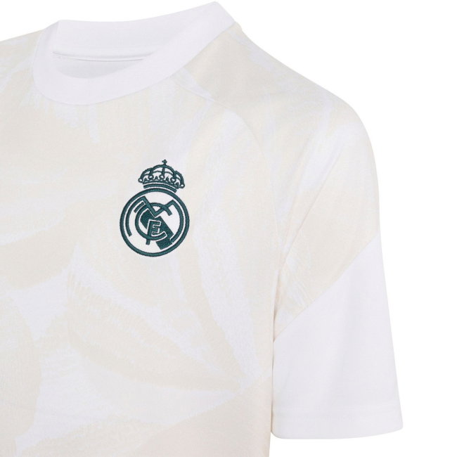 2026-2027 Real Madrid Pre-Match Shirt (White) - Kids