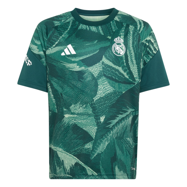 2026-2027 Real Madrid Pre-Match Shirt (Aurora Ivy) - Kids (Ronaldo 7)