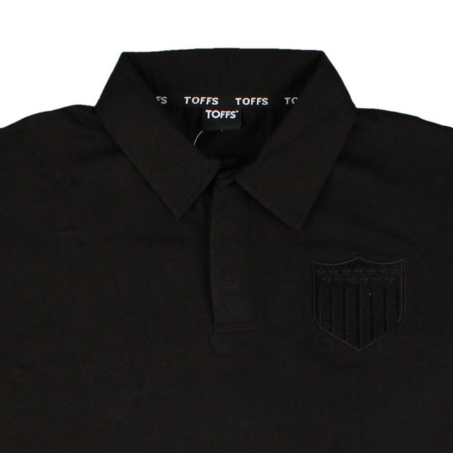 USA Blackout Badge Long Sleeve Vintage Rugby Shirt