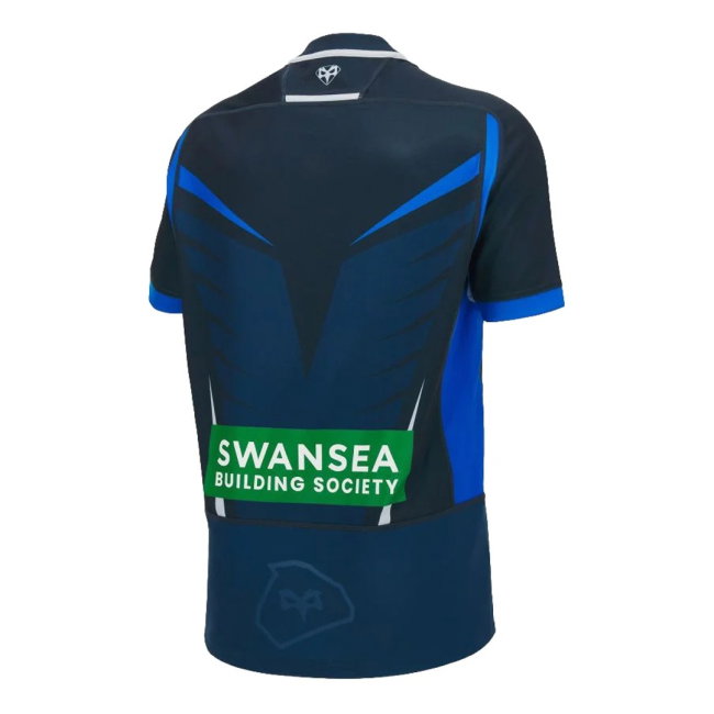 2026-2027 Ospreys Euro Poly Rugby Shirt (Kids) (Your Name)