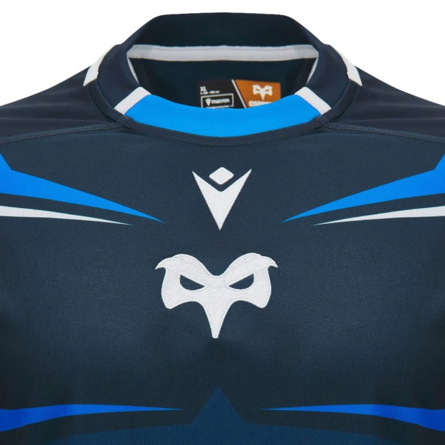 2026-2027 Ospreys Euro Poly Rugby Shirt (Kids) (Your Name)