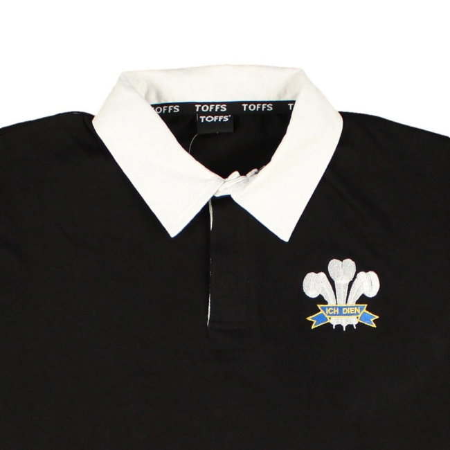 Wales 1881 Special Edition LS Rugby Shirt (White Collar)
