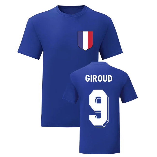 Olivier Giroud France National Hero Tee\'s (Blue)