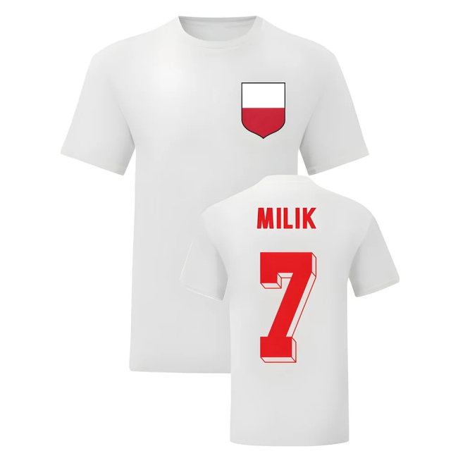 Arkadiusz Milik Poland National Hero Tee (White)