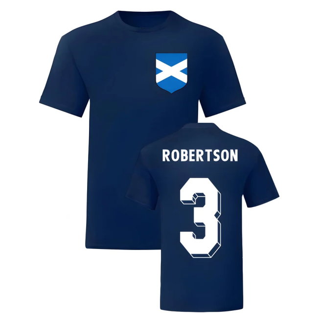Andy Robertson Scotland National Hero Tee (Navy)