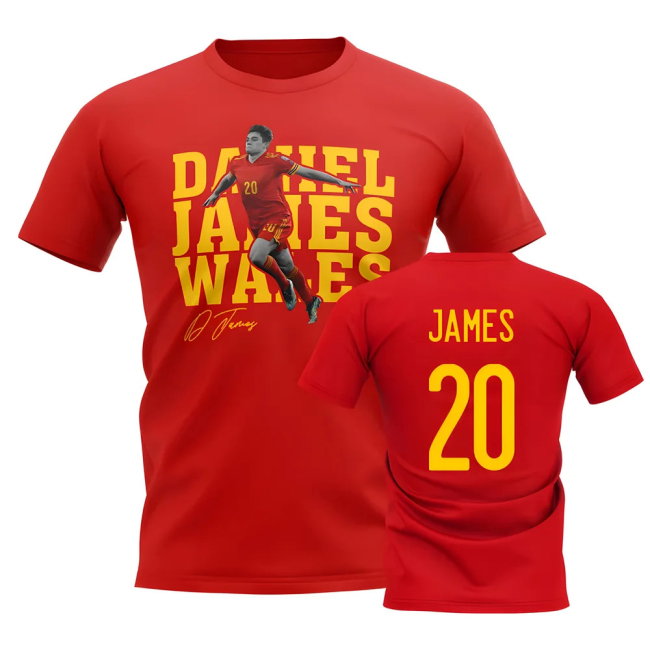 Daniel James Wales Player Tee (Red)