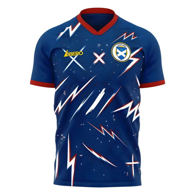 2025-2026 Scotland Pre-Match Concept Shirt Adult Short Sleeve (Your Name)