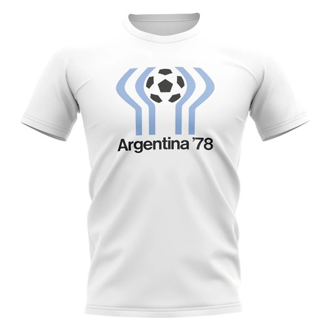 Argentina 1978 World Cup T-Shirt (White)