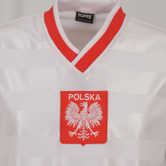 Poland 1986 Away Retro Football Shirt