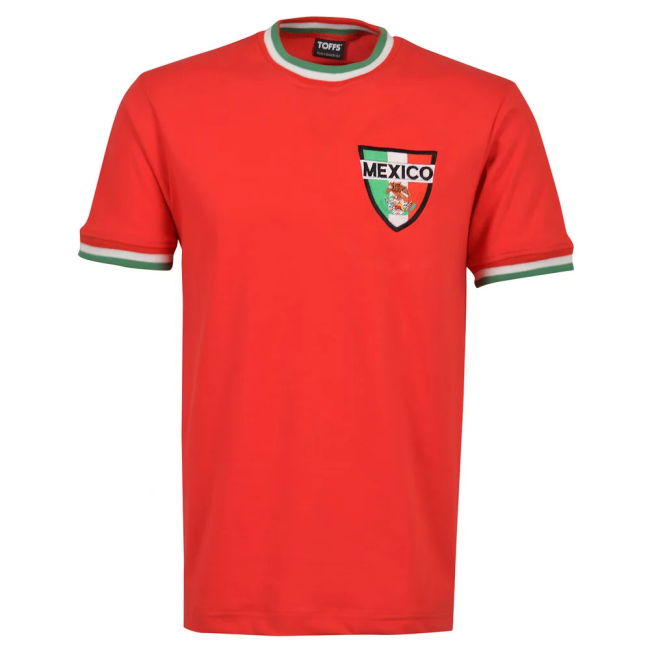 Mexico 1970 Away Retro Football Shirt (Your Name)
