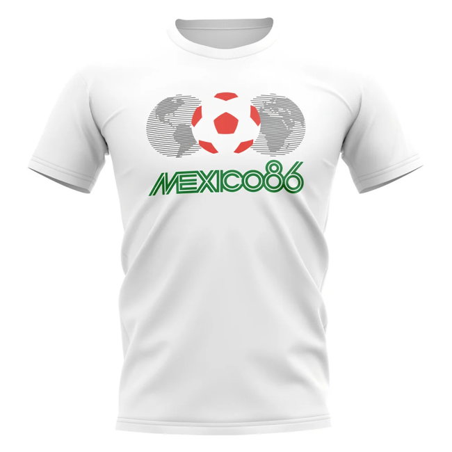 Mexico 1986 World Cup T-Shirt (White)
