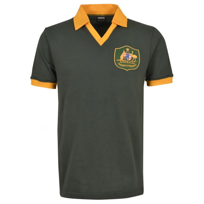 Australia 1986 Away Retro Football Shirt (Your Name)