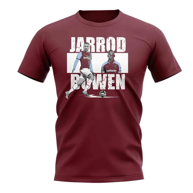 Jarred Bowen Player Collage T-Shirt (Maroon)