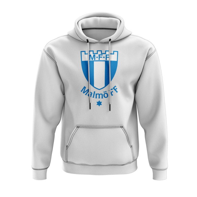 Malmo Logo Hoody (White)
