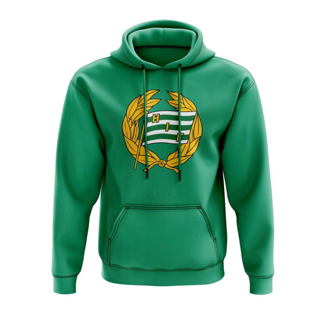 Hammarby Logo Hoody (Green)