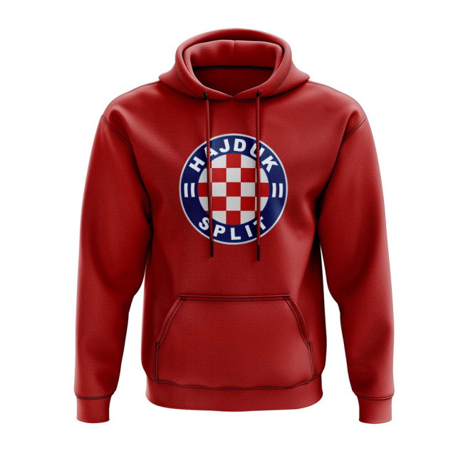 Hajduk split Logo Hoody (Red)