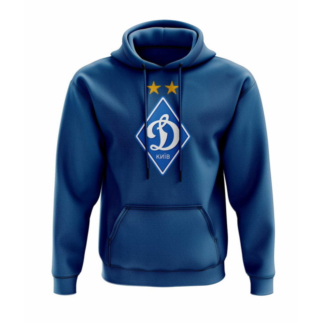 Dynamo Kiev Logo Hoody (Blue)