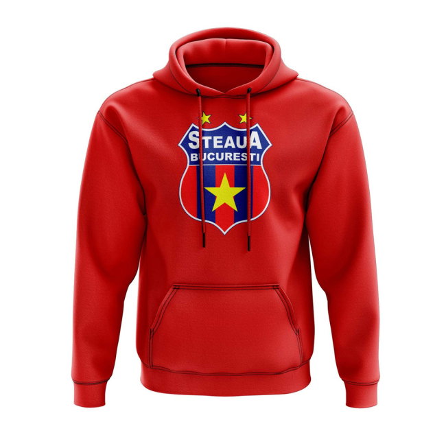 Steaua Bucharest Logo Hoody (Red)