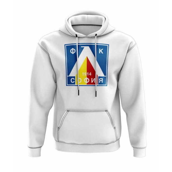 Levski Sofia Logo Hoody (White)