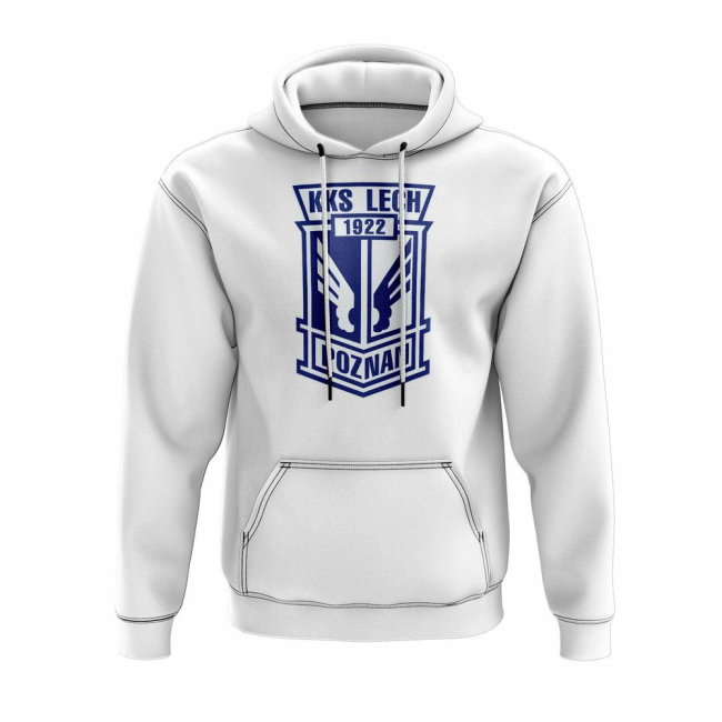 Lech Poznan Logo Hoody (White)