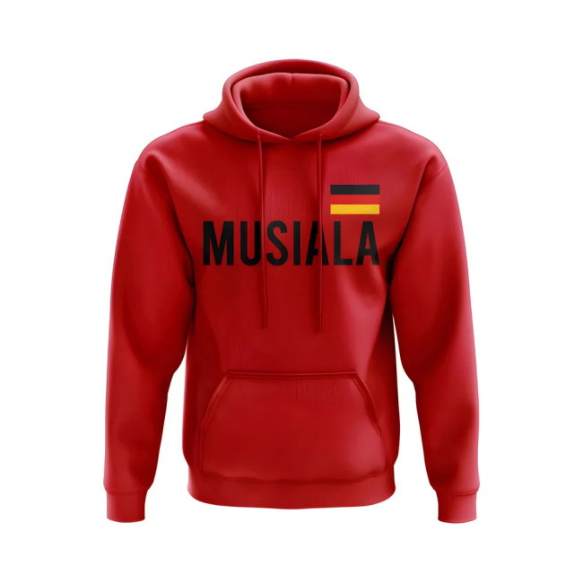 Jamal Musiala Germany Name Hoody (Red)