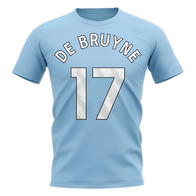 Kevin de Bruyne Man City Hero T-shirt (Blue)