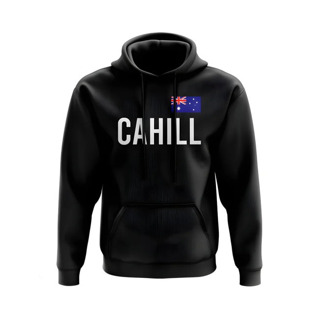 Tim Cahill Australia Name Hoody (Black)