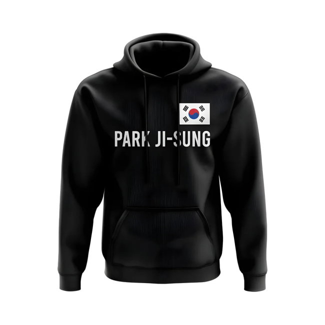 Park Ji Sung South Korea Name Hoody (Black)