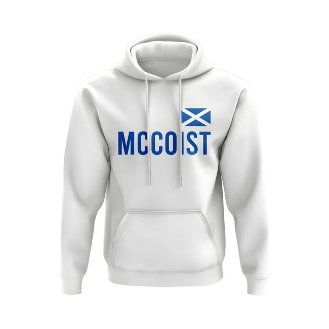 Ally McCoist Scotland Name Hoody (White)