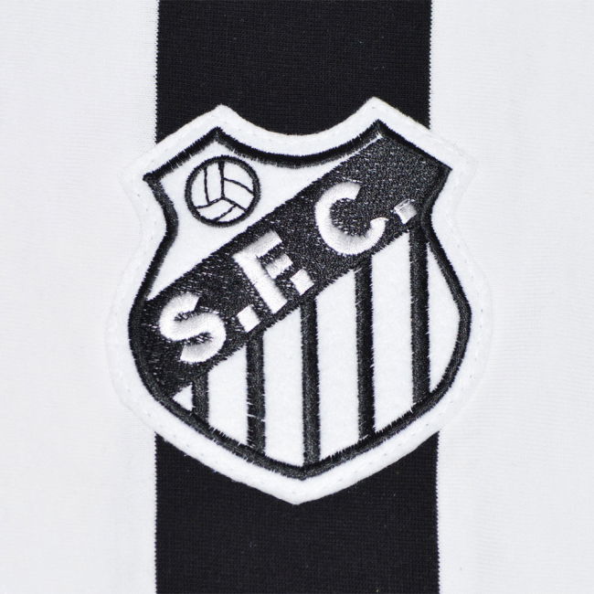 Santos 1970s Retro Kids Retro Football Shirt