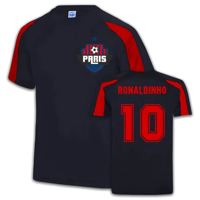 PSG Sports Training Jersey (Ronaldinho 10)