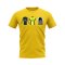 Dortmund 1996-1997 Retro Shirt T-shirt (Yellow) (Your Name)