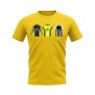 Dortmund 1996-1997 Retro Shirt T-shirt (Yellow) (Gotze 10)