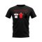 Manchester United 1998-1999 Retro Shirt T-shirt - Text (Black) (Sheringham 10)