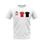 Manchester United 1998-1999 Retro Shirt T-shirt (White) (Stam 6)
