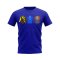 Chelsea 1995-1996 Retro Shirt T-shirts (Blue) (Hughes 8)