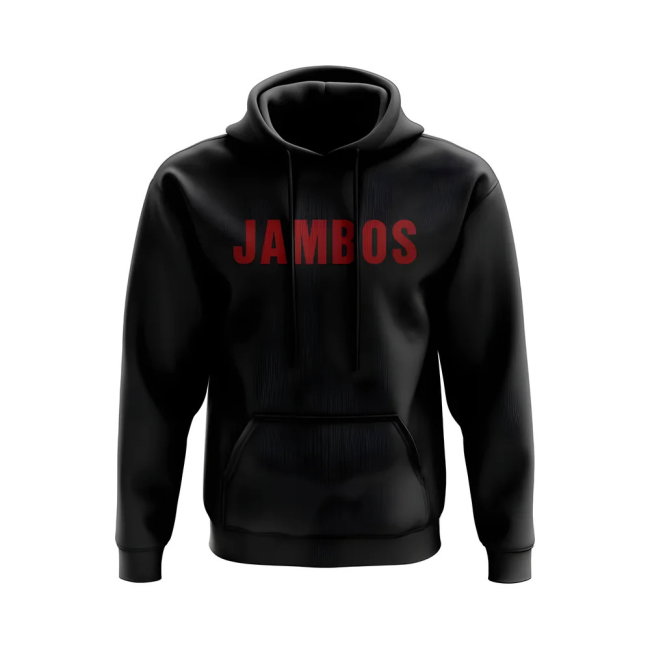 Hearts The Jambos Hoody (Black)