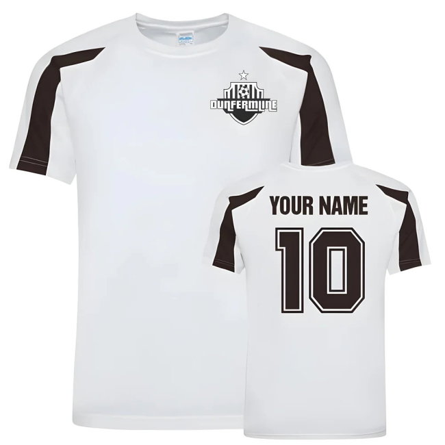 Your Name Dunfermline Sports Training Jersey (White)
