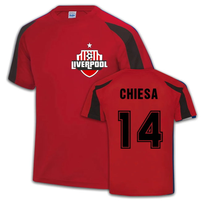Federico Chiesa Liverpool Sports Training Jersey