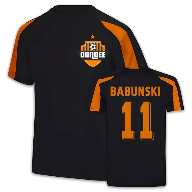Dundee United Sports Training Jersey (David Babunski 11)