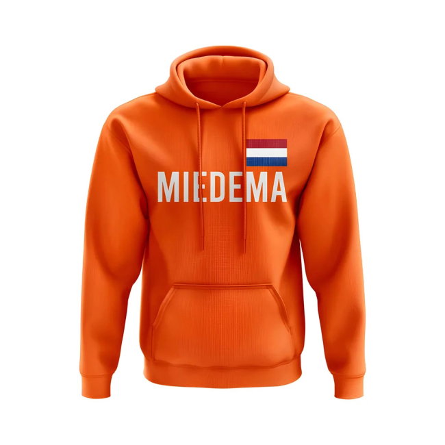 Vivianne Miedema Holland Name Hoody (Orange)