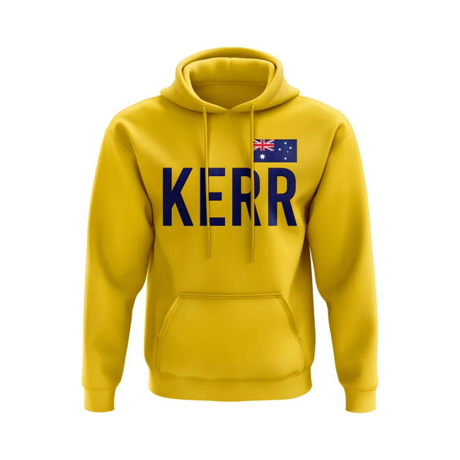 Sam Kerr Australia Name Hoody (Yellow)