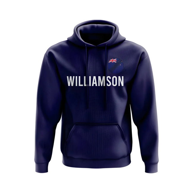 Kane Williamson New Zealand Name Hoody (Navy)