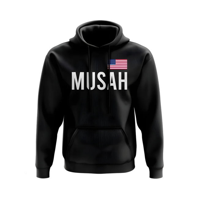 Yunus Musah USA Name Hoody (Black)