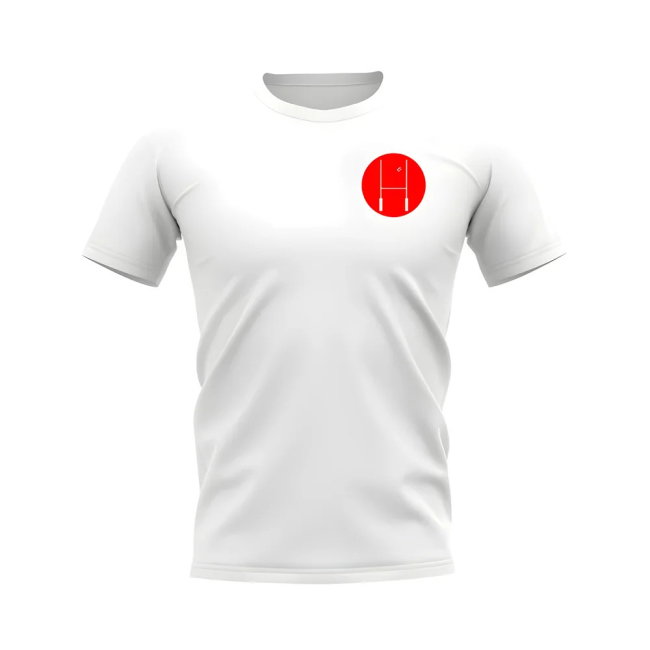 England Rugby Posts Logo T-Shirt (White)