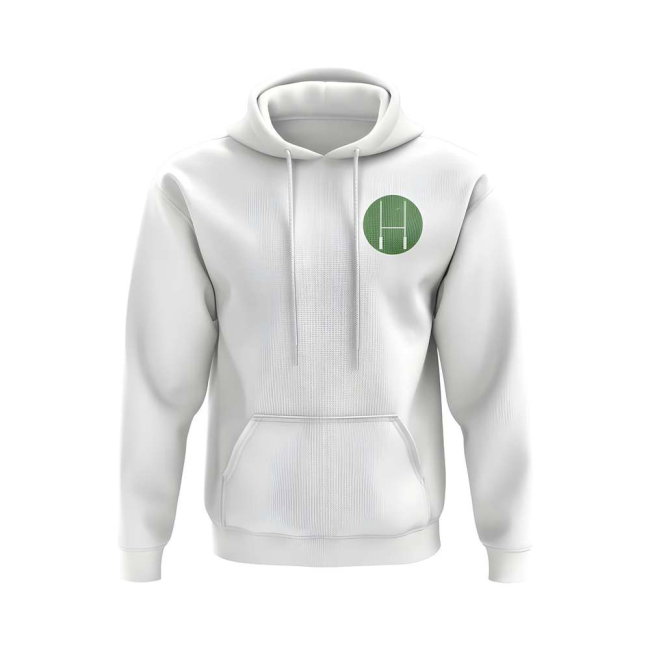 South Africa Rugby Posts Logo Hoody (White)