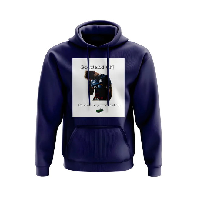 Consistent Scotland Rugby Hoody (Navy/White)