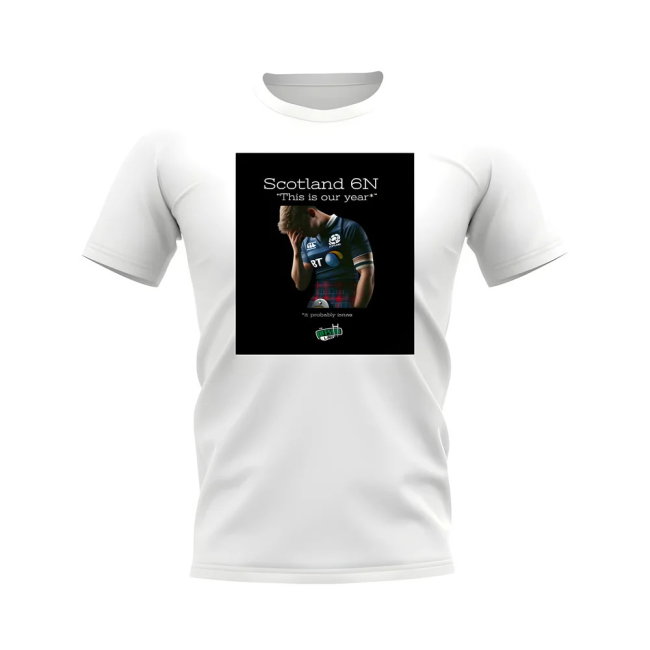 Isnae Rugby T-Shirt - Version 3 (White/Black)