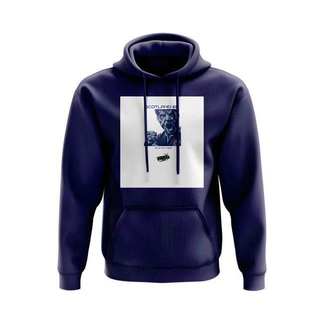 Scotland Lets Do This Rugby Hoody (Navy/White)