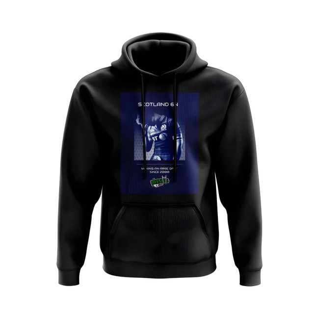 Scotland 2000 6 Nations Rugby Hoody (Black/Navy)